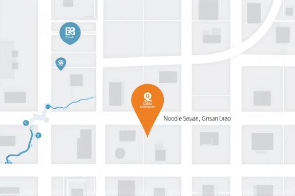 NoodleMyeongGa 사무실 위치 지도